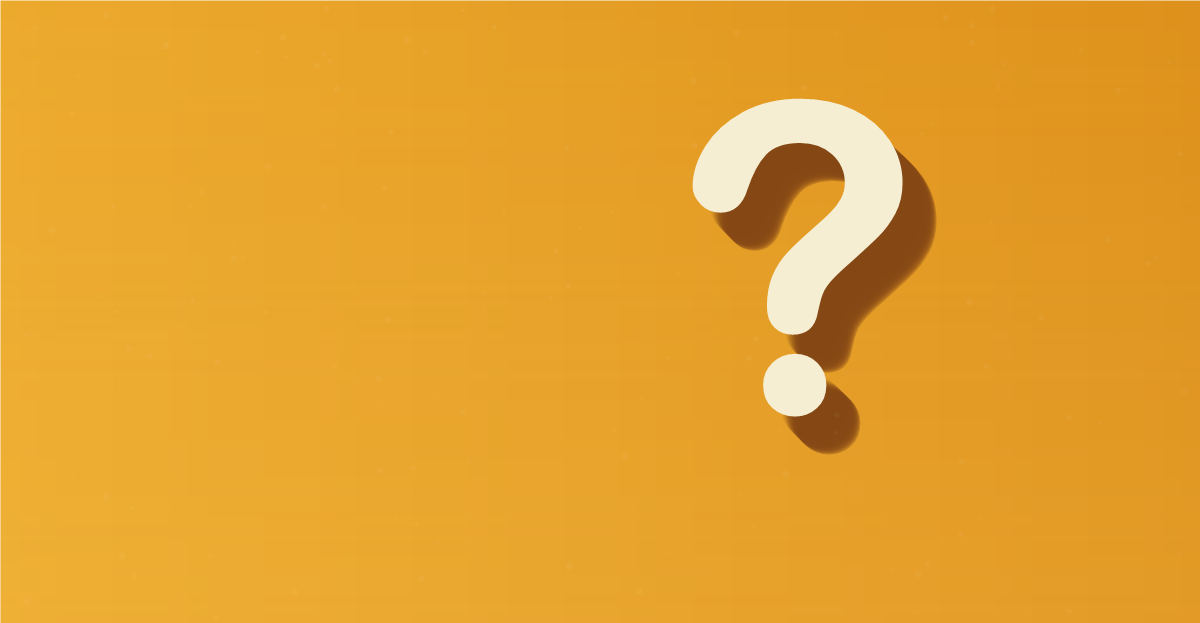 Question mark on yellow background for the Best IQ Test guide
