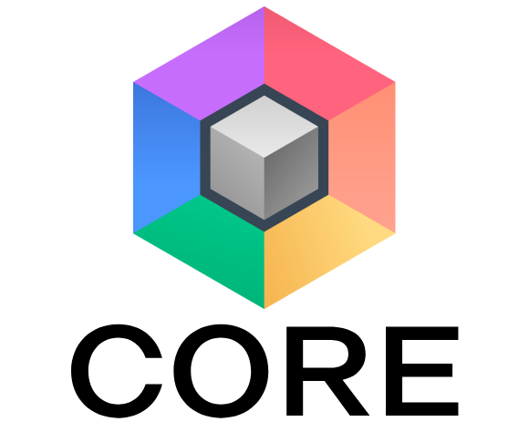 CORE cognitive metrics cube logo