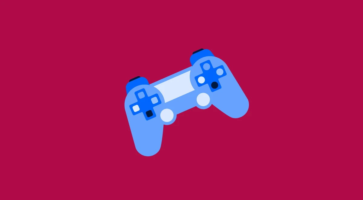 Video game controller beside cognitive domains and a small association graph