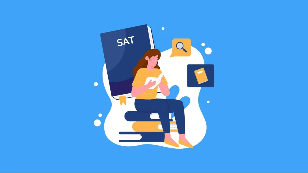 SAT score scale compared with an IQ bell curve showing overlap without direct equivalence